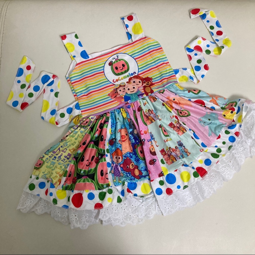 Cocomelon cute lace twirl dress - Picture 2 of 8
